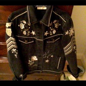 Spell and the gypsy celestial jean jacket